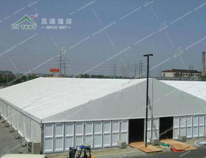 大型铝合金矿山防尘篷房