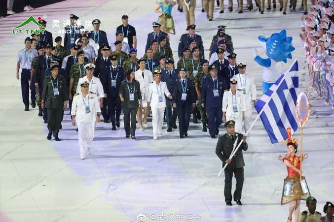 英国上市公司官网365赛事篷房为军运再添色彩