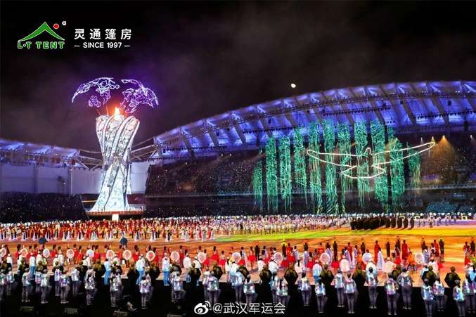 英国上市公司官网365赛事篷房为军运再添色彩